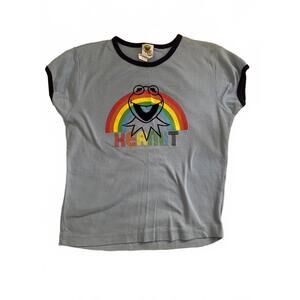 Kermit the Frog Rainbow 100% cotton T-Shirt